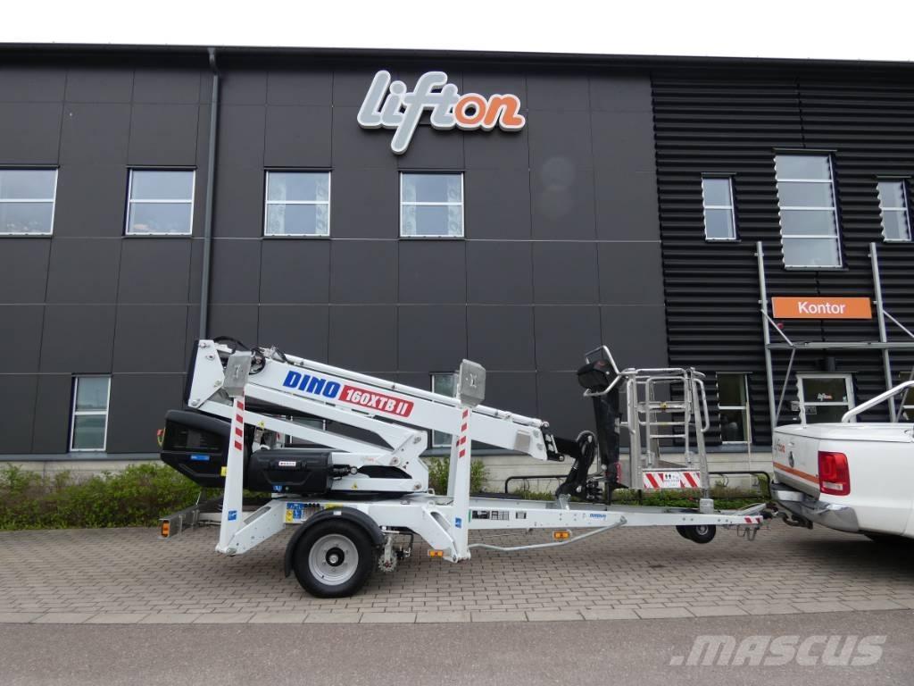 Dino 160 XTB Skylift Plataformas aéreas montadas em atrelados