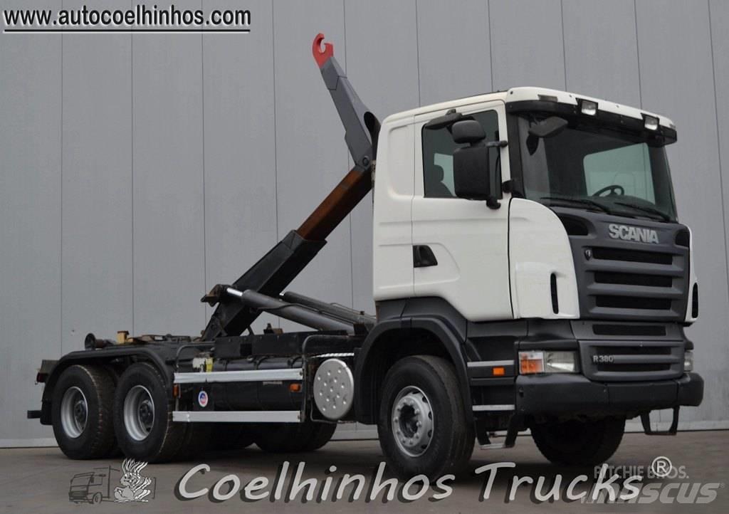 Scania R 380 Camiões porta-contentores