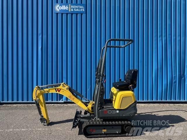 Wacker Neuson 803 Miniescavadeiras