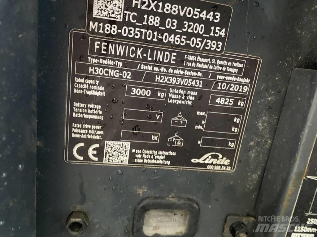 Linde H30CNG-02 Empilhadores a gás