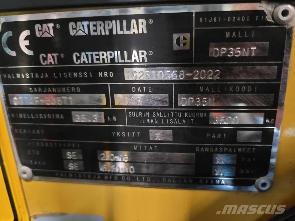 CAT DP 35 N Empilhadores Diesel