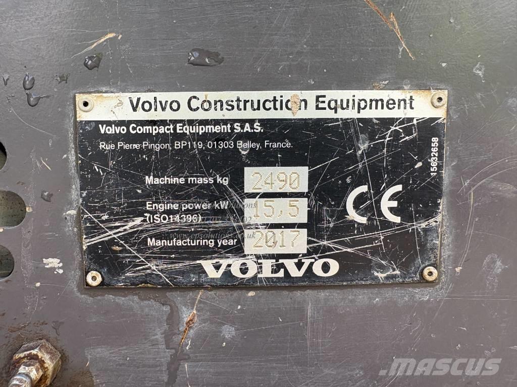 Volvo ECR 25 D Miniescavadeiras