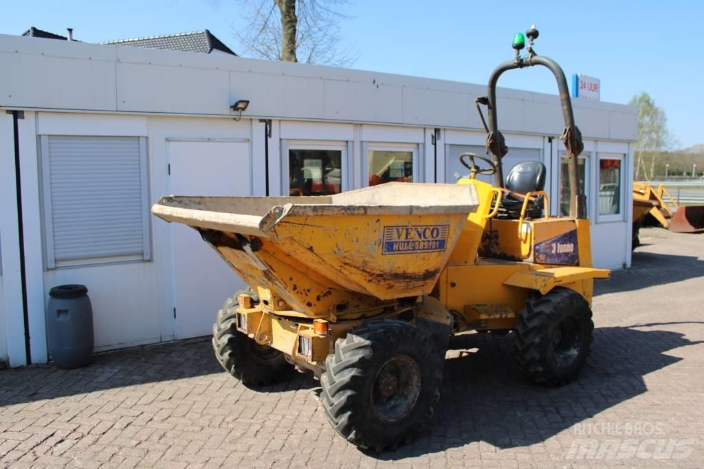Twaites 3 Tonne Dumpers de obras
