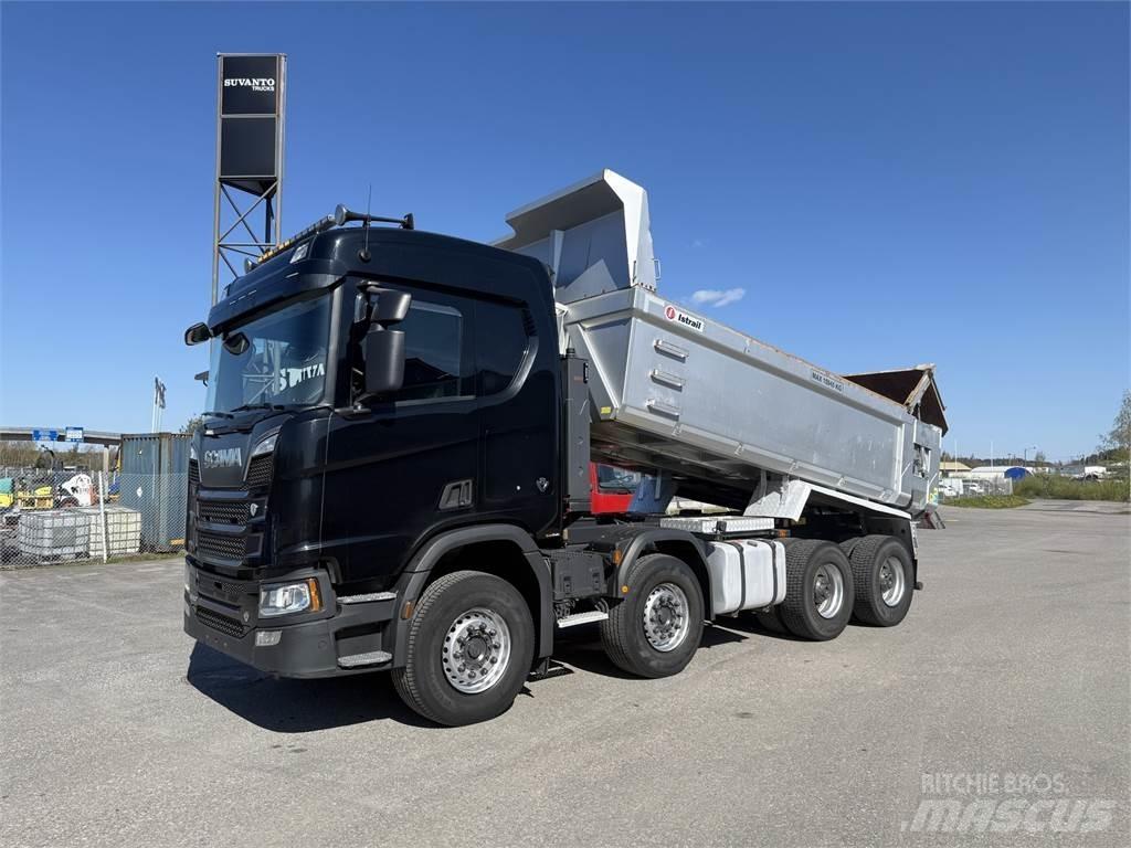 Scania R580 8X4 Camiões basculantes
