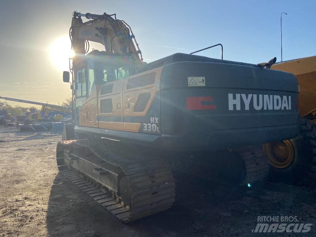 Hyundai HX330L Escavadeiras de esteiras
