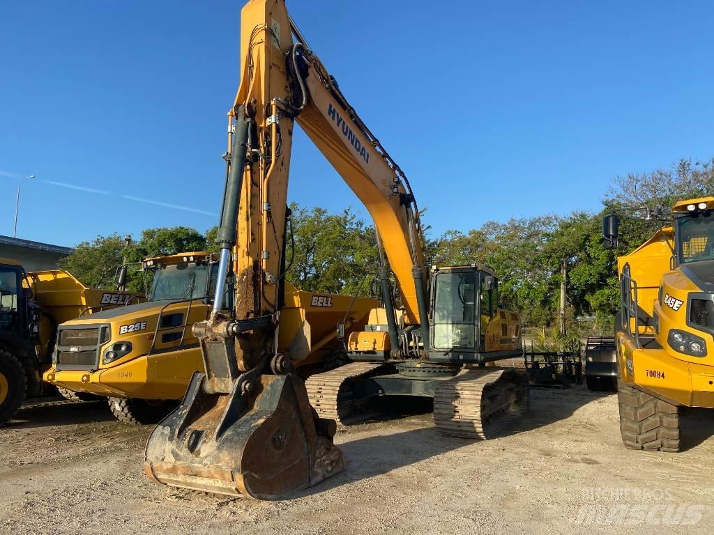Hyundai HX330L Escavadeiras de esteiras