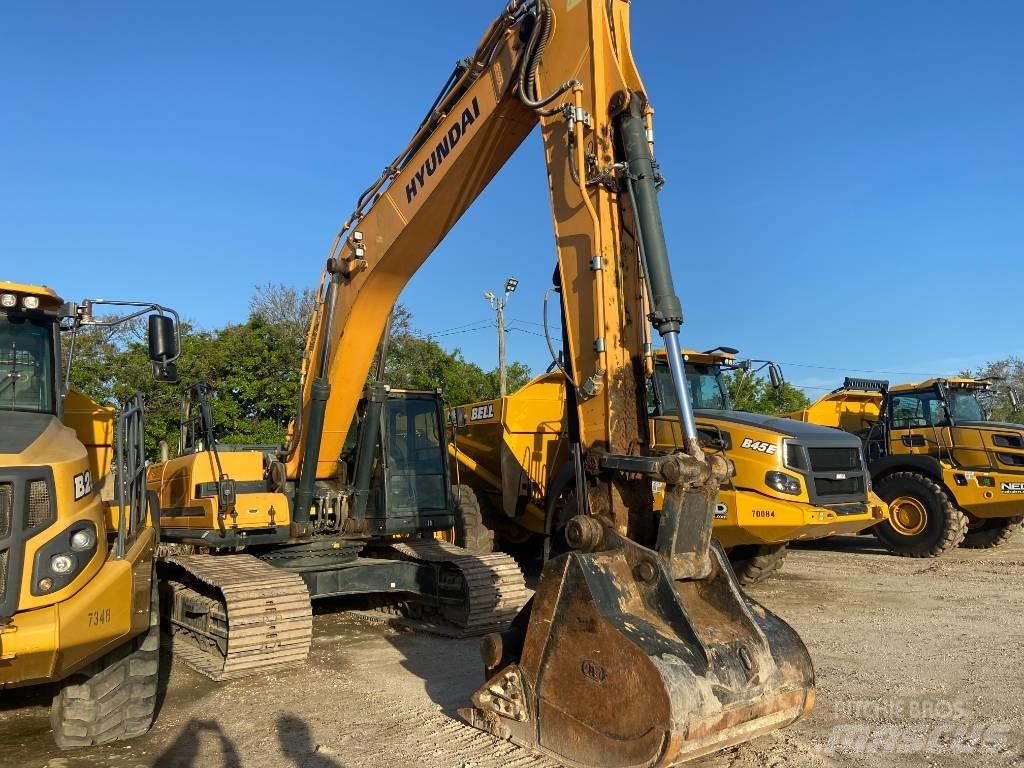 Hyundai HX330L Escavadeiras de esteiras