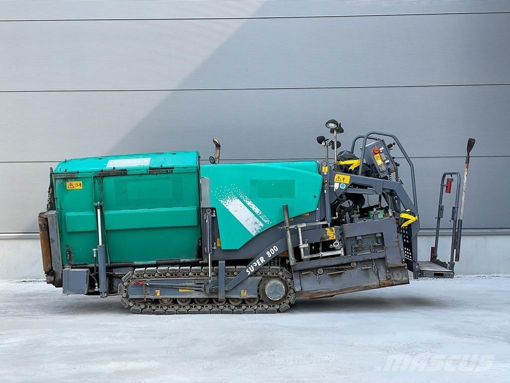 Vögele SUPER 800 Espalhadoras de asfalto