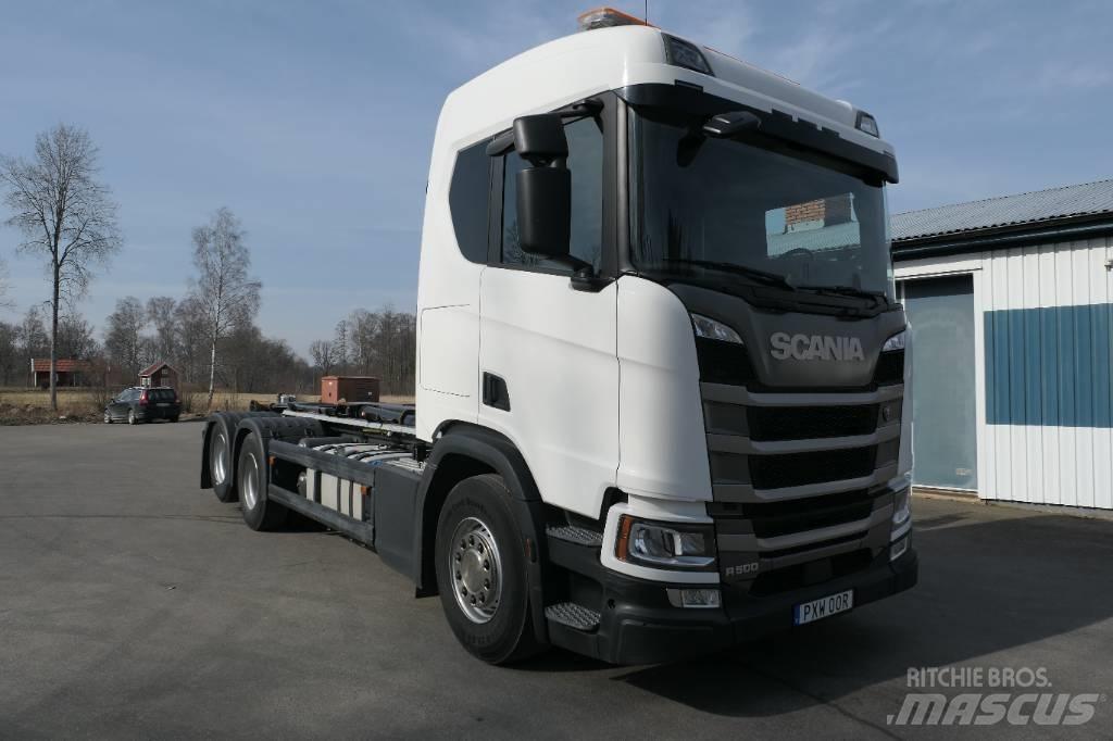 Scania R500 B6x2nb Camiões Ampliroll