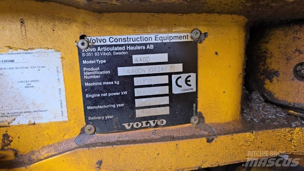 Volvo A 40 D Caminhões articulados