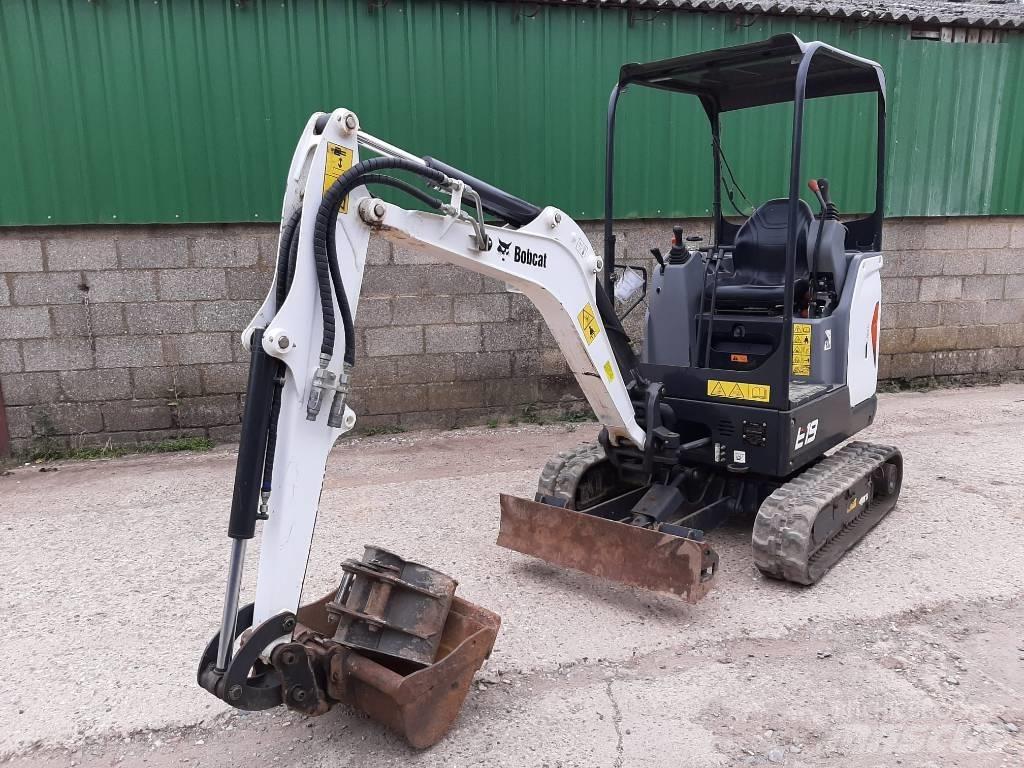 Bobcat E 19 Miniescavadeiras