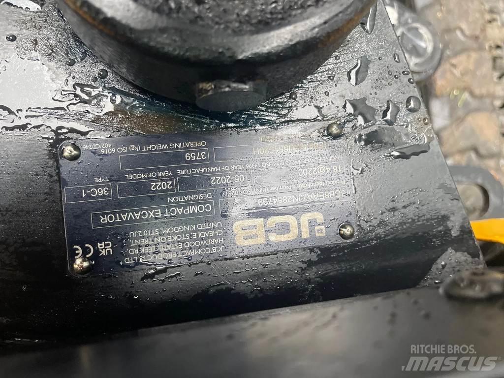 JCB 36c1 Miniescavadeiras