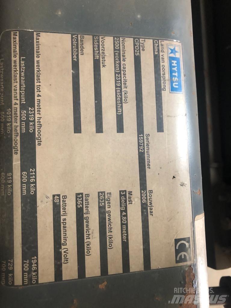 Hytsu CPD 25 Empilhadores eléctricos