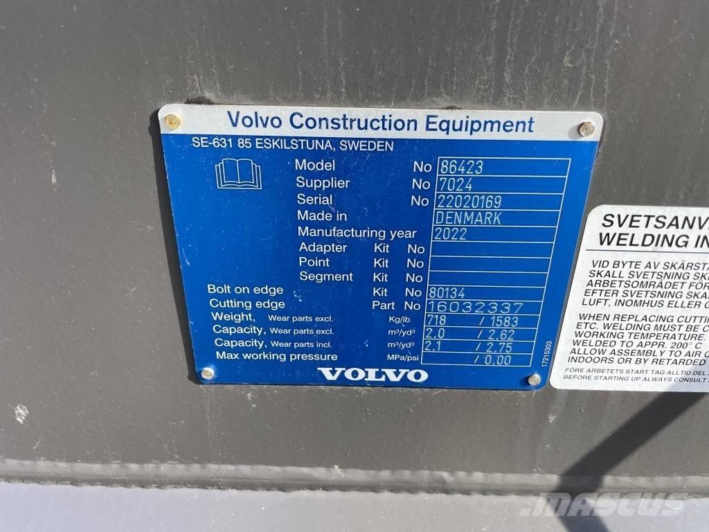 Volvo L 60 H Bucket Baldes