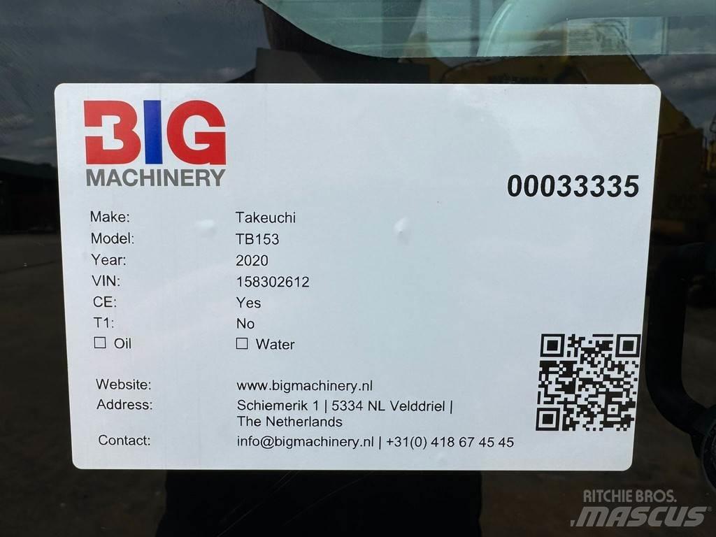 Takeuchi TB153 Escavadoras especiais