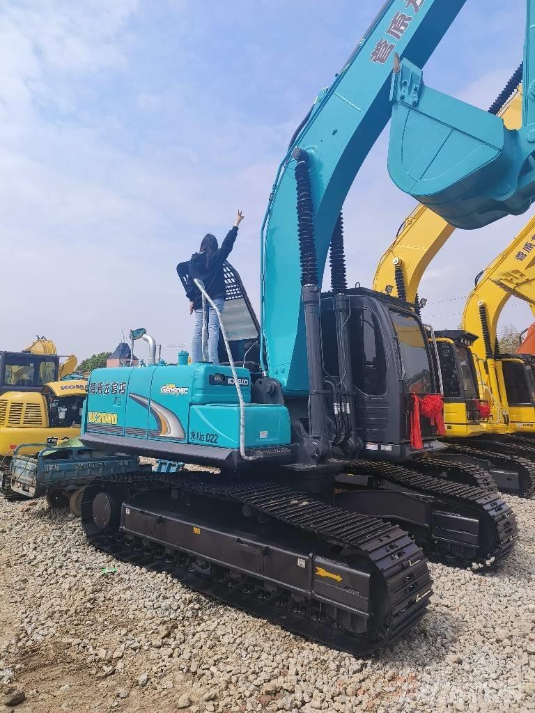 Kobelco SK 200 Escavadeiras de esteiras