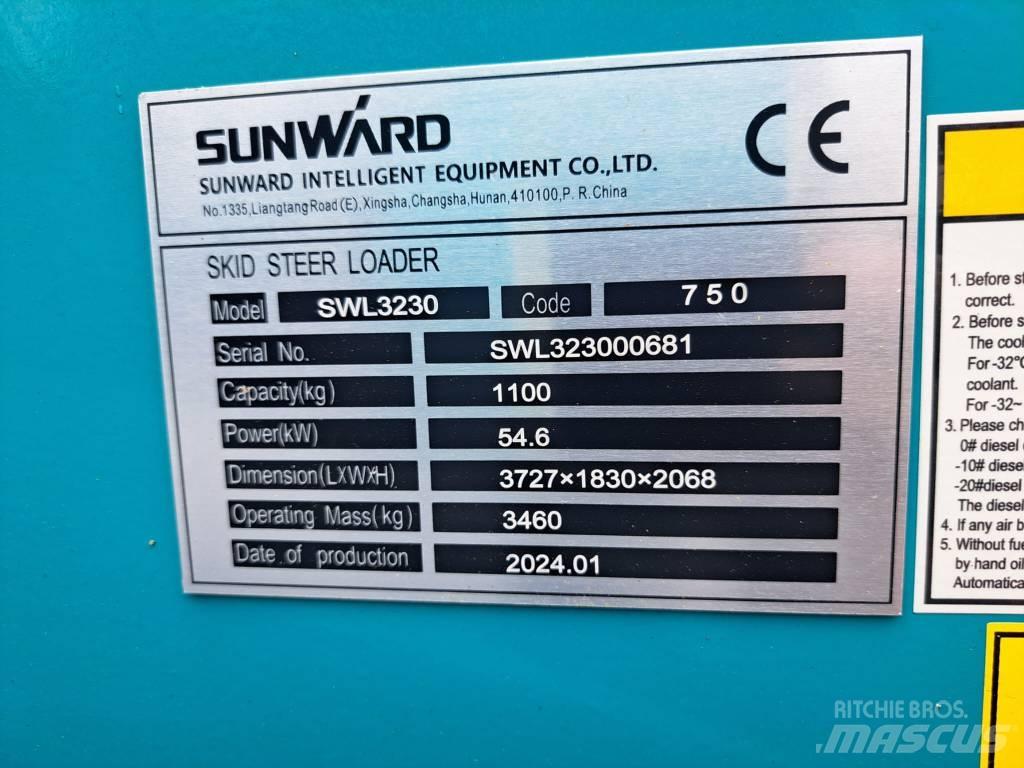 Sunward SWL 3230 Minicarregadeiras