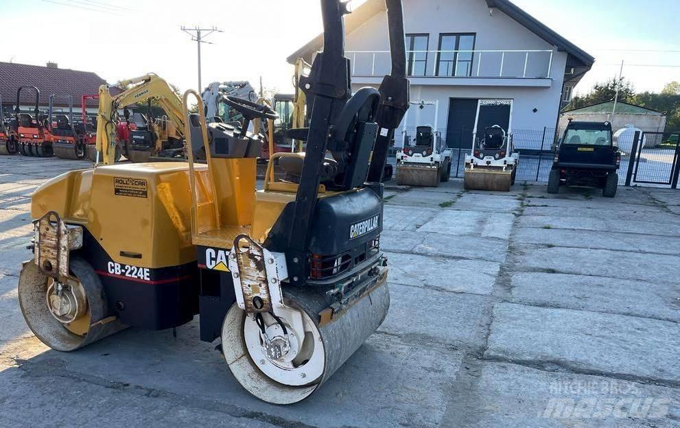 CAT CB 224 E Cilindros Compactadores tandem