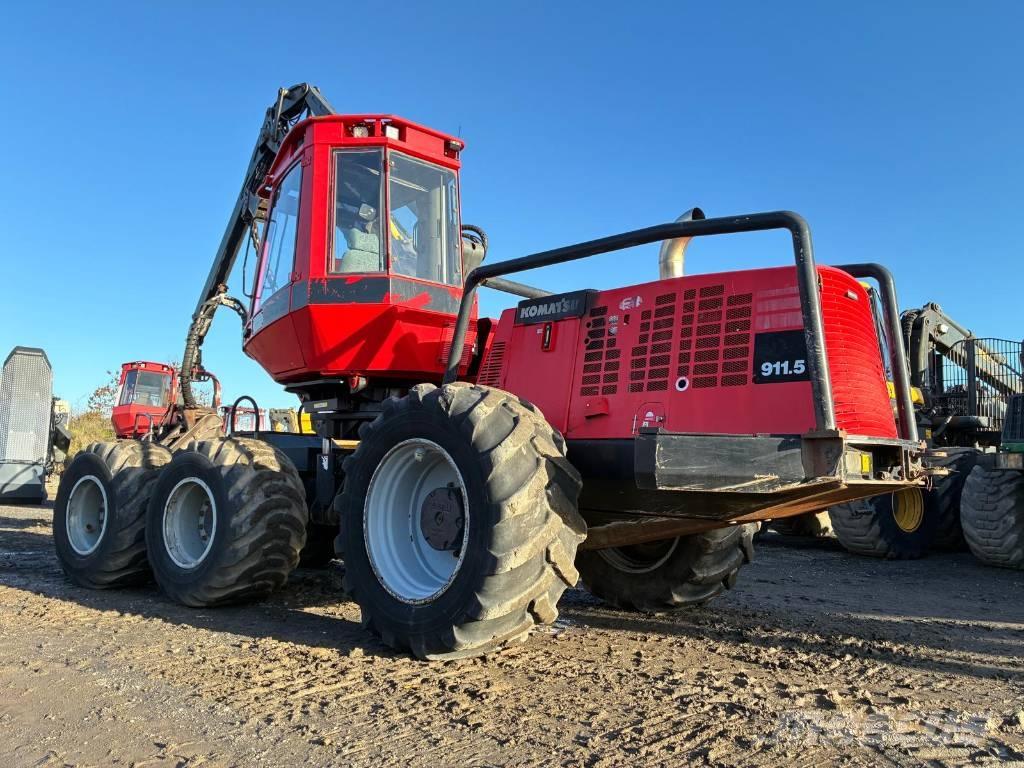 Komatsu 911.5 Processadores florestais