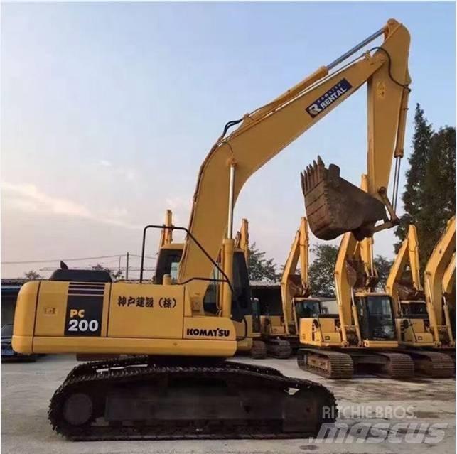 Komatsu pc200-7 Escavadeiras de esteiras