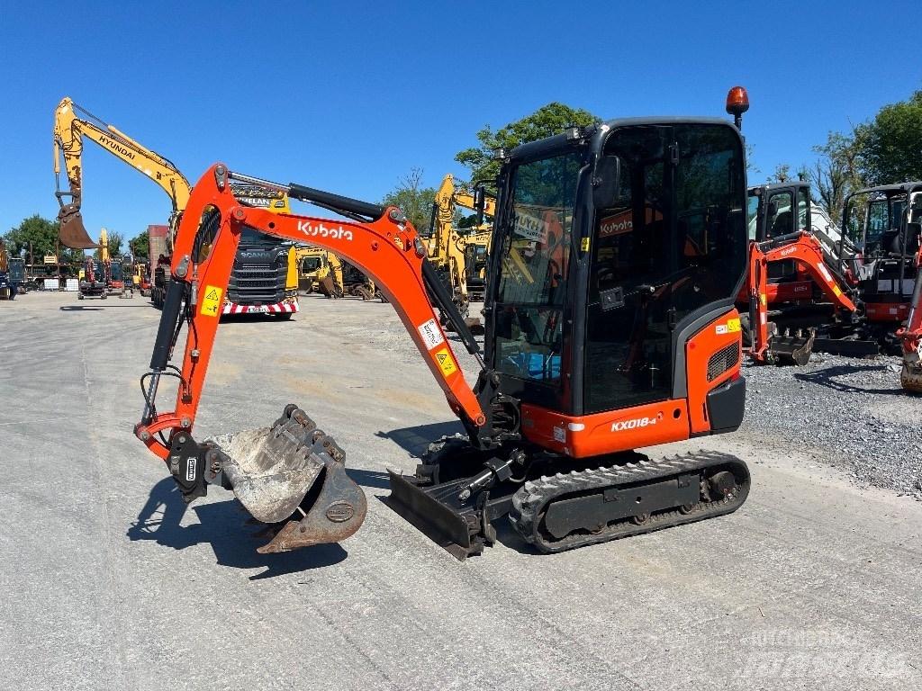 Kubota KX 018-4 Miniescavadeiras