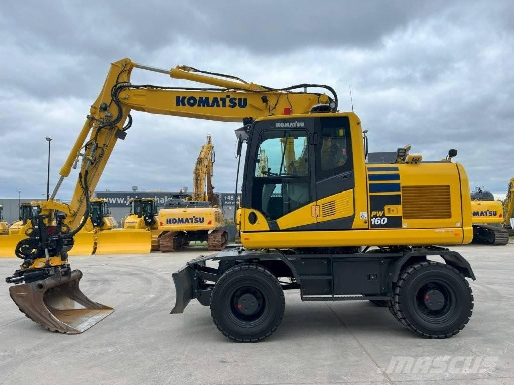 Komatsu PW 160-11 Escavadoras de rodas