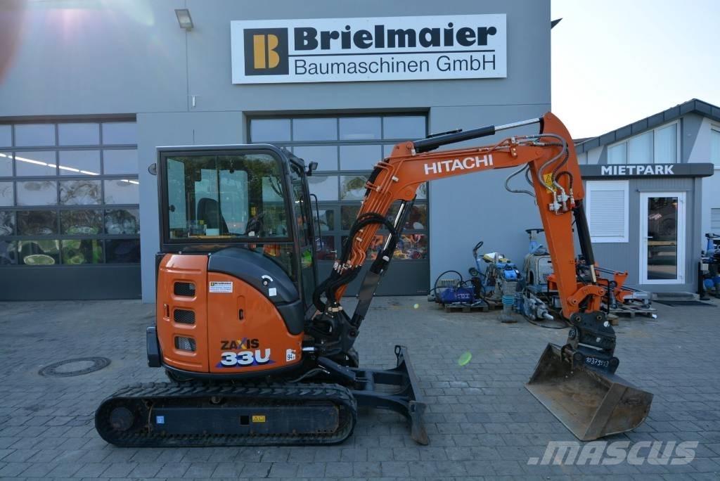 Hitachi ZX 33 U-6 Miniescavadeiras