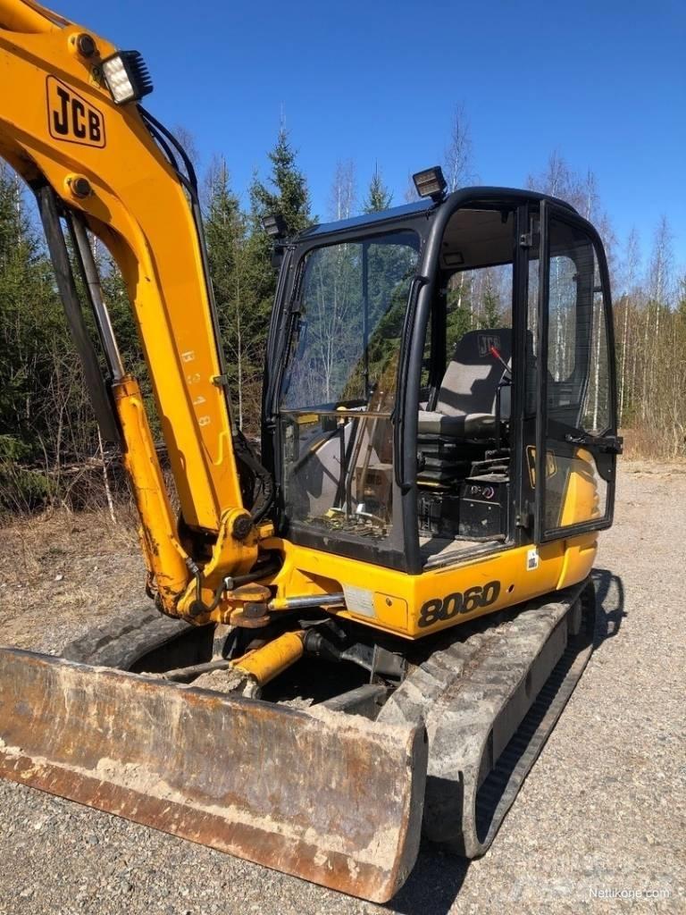 JCB 8060 Miniescavadeiras