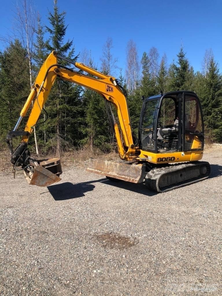 JCB 8060 Miniescavadeiras
