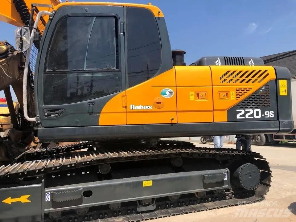 Hyundai R220-9s Escavadeiras de esteiras