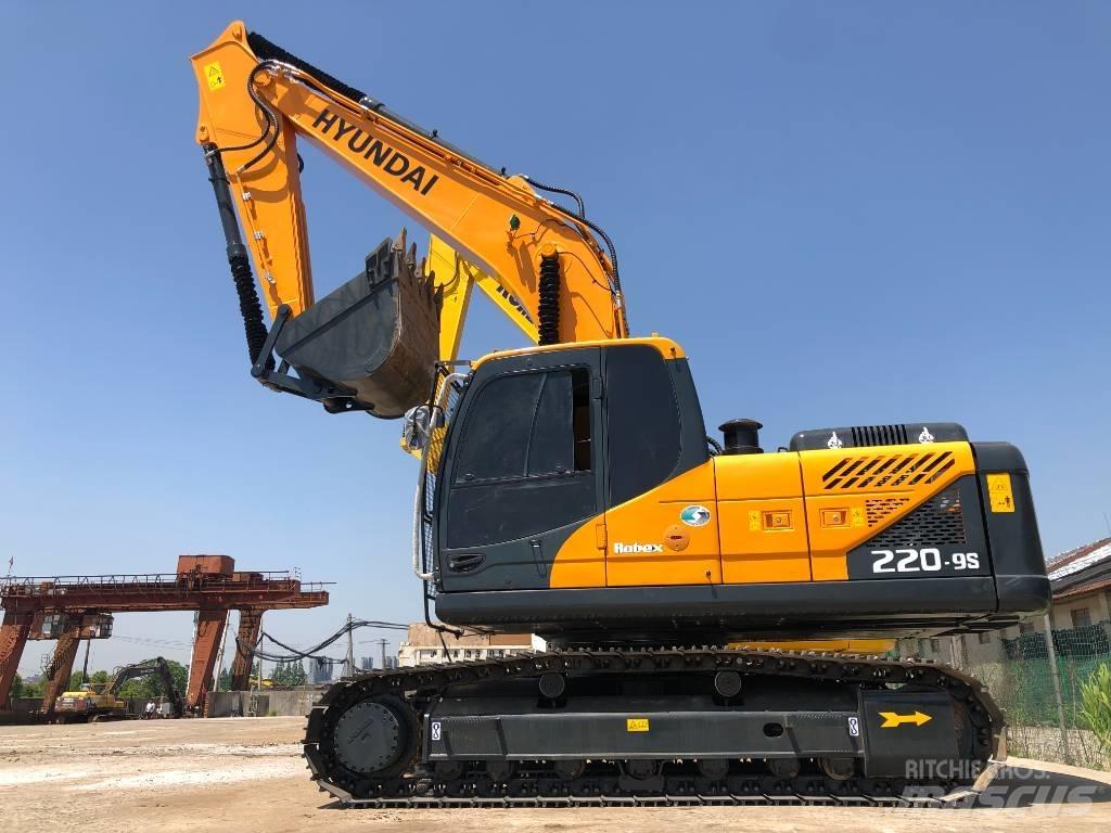 Hyundai R220-9s Escavadeiras de esteiras