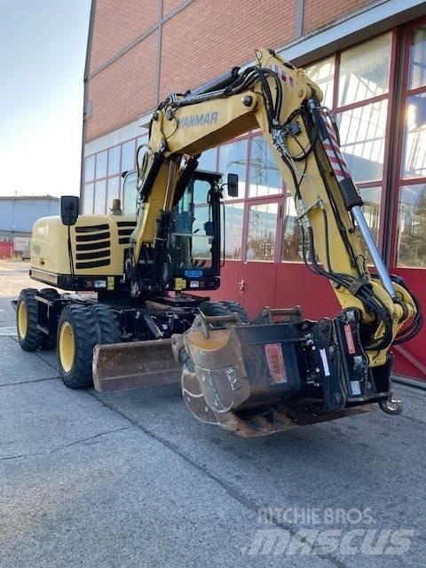 Yanmar B95W Escavadoras de rodas