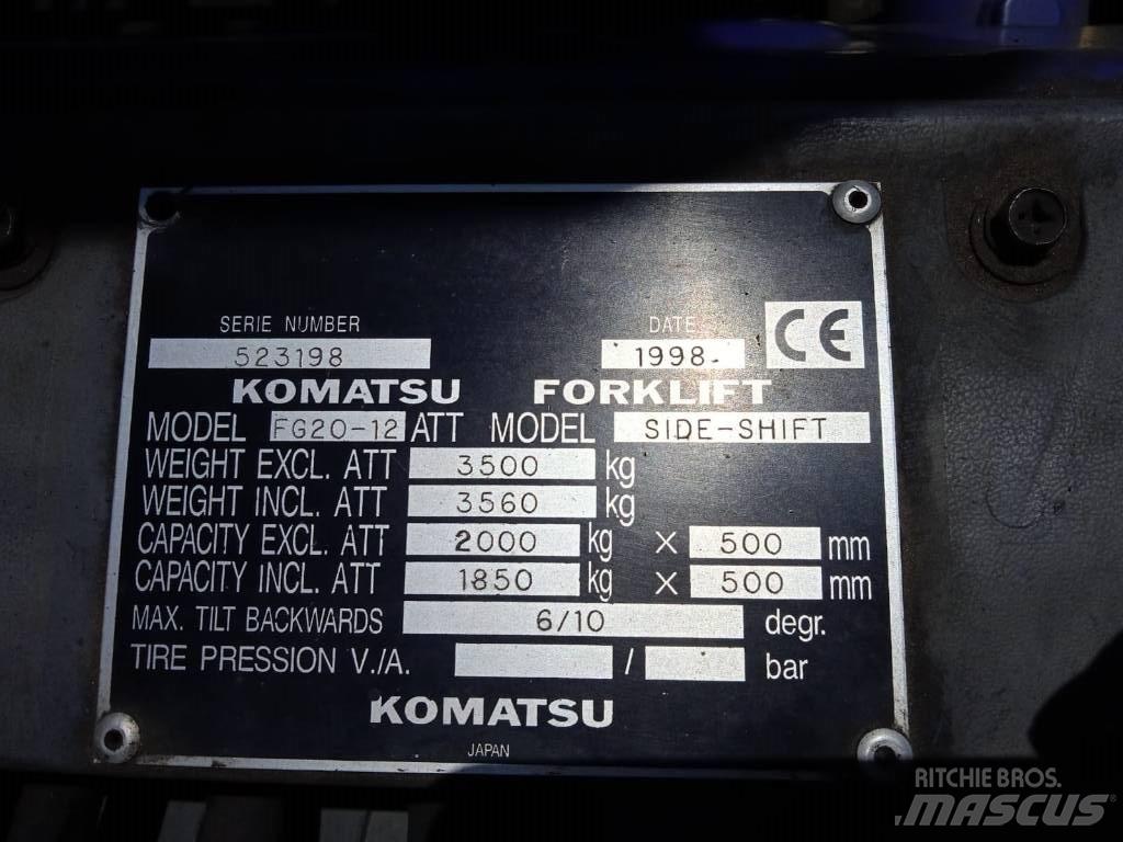 Komatsu FG20-12 Empilhadores a gás