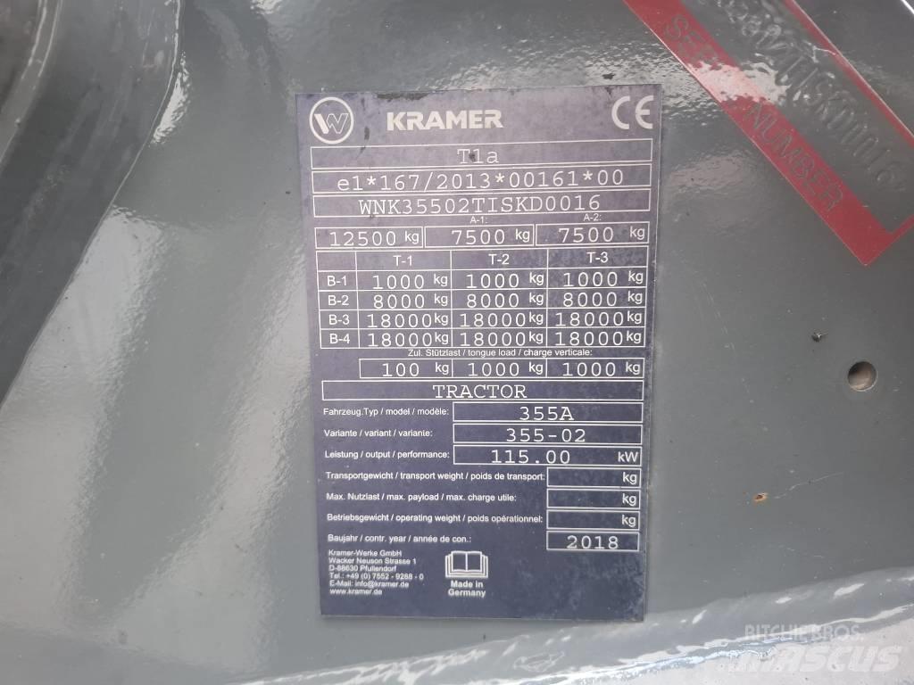 Kramer 8155 Carregadeiras de rodas