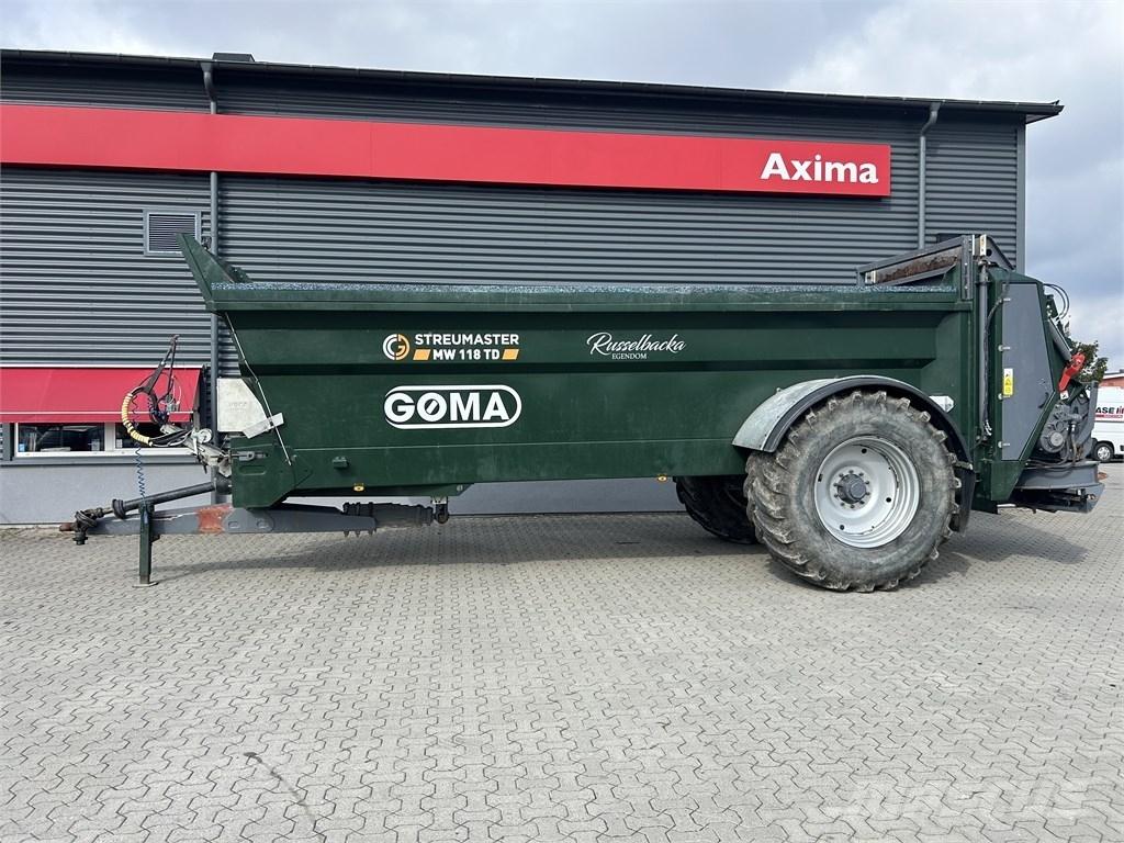 Streumaster MW118TD Espalhadores de estrume