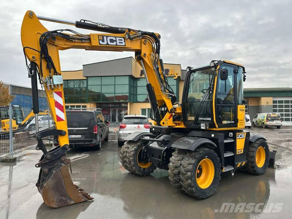 JCB HYDRADIG 110W Escavadoras de rodas