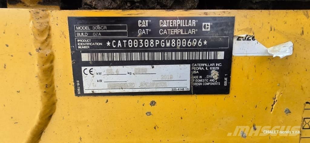 CAT 308 CR Escavadoras Midi 7t - 12t