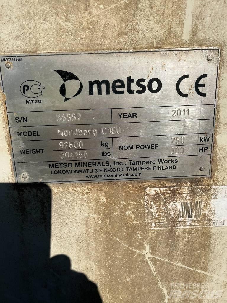 Metso C 160 Britadeiras