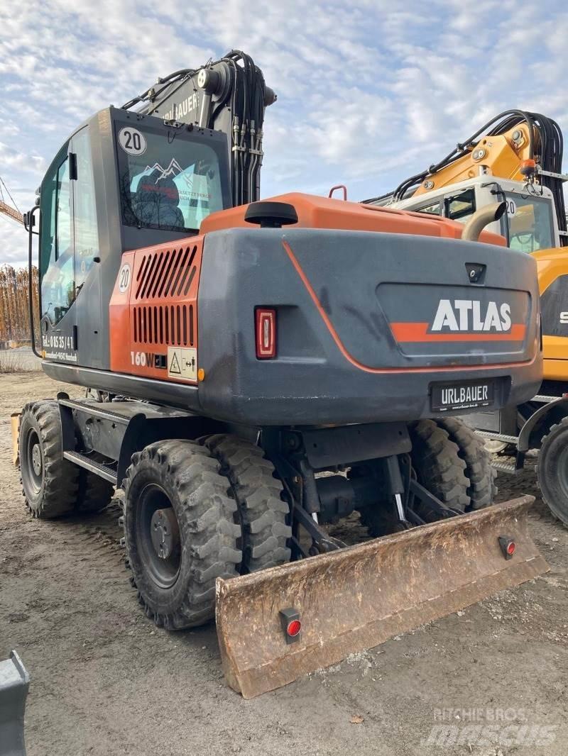 Atlas 160W Escavadoras de rodas