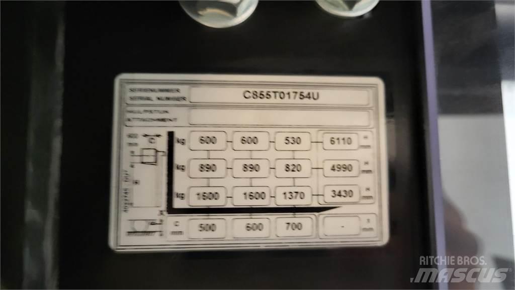 Yale MS16S 2020 Empilhador para operador externo
