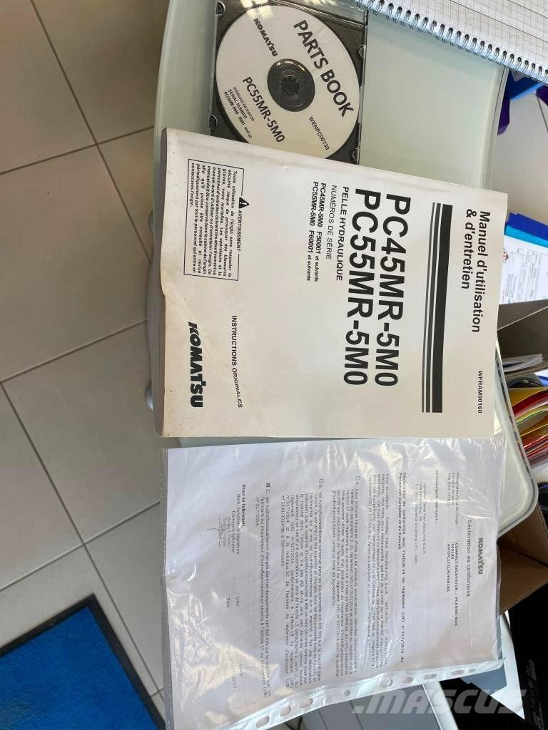 Komatsu PC55MR-5MO Miniescavadeiras