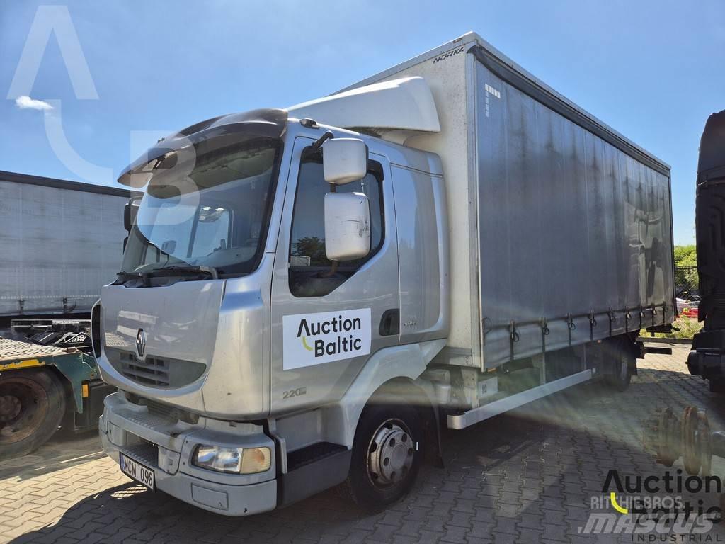 Renault Midlum Camiões caixa cortinas laterais