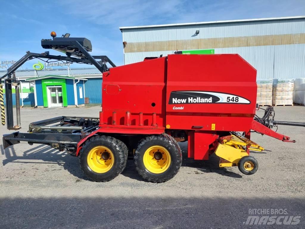 New Holland 548 Enfardadeira de rolos