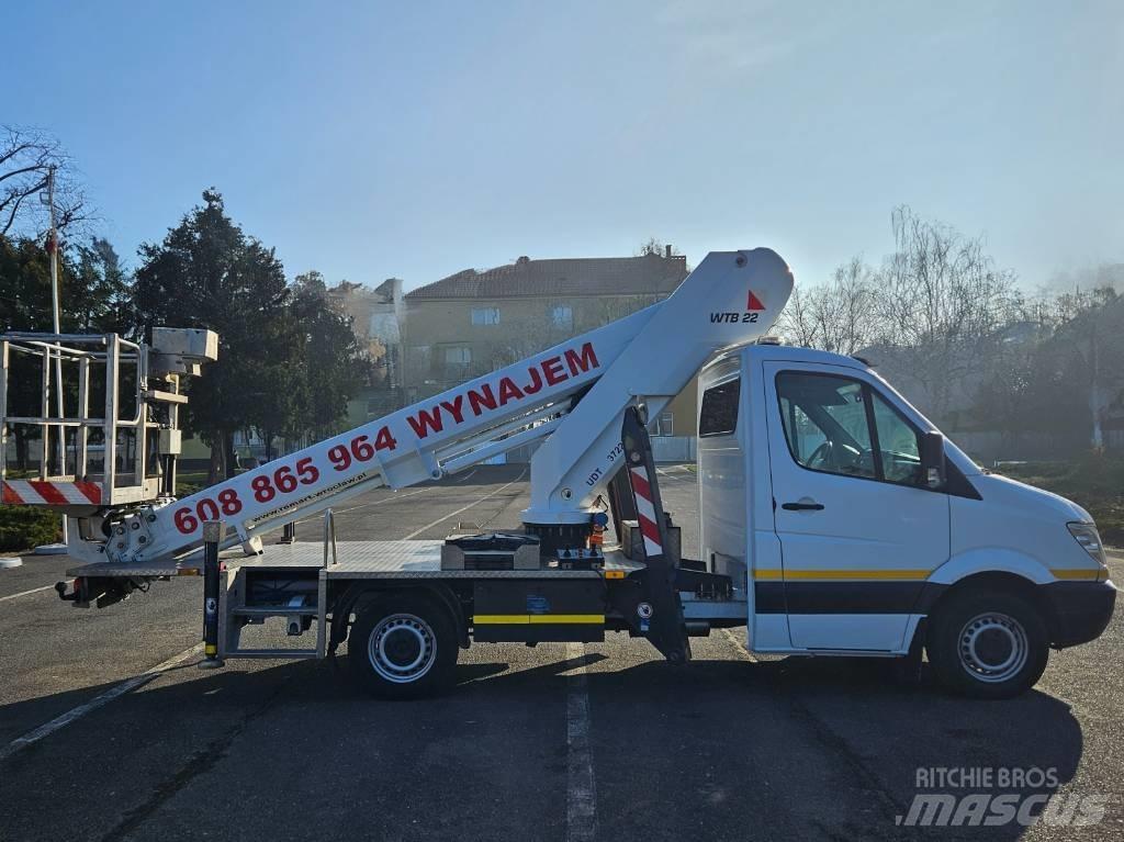 Wumag WTB 220 Elevadores braços Telescópicos