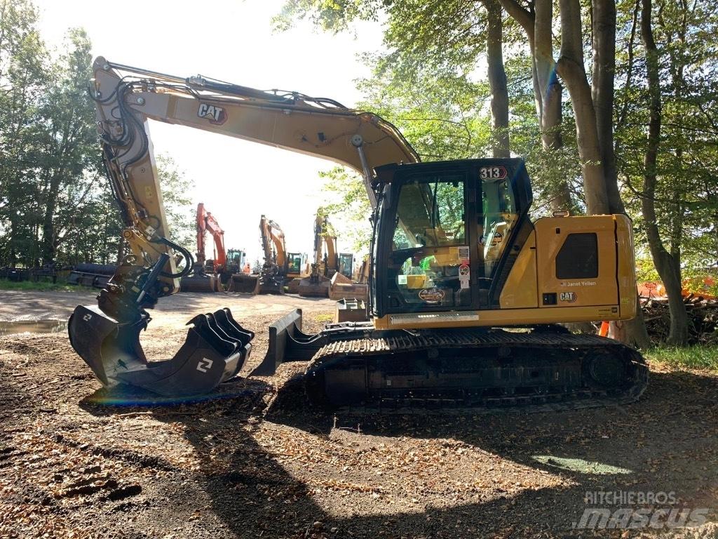 CAT 313 Escavadeiras de esteiras
