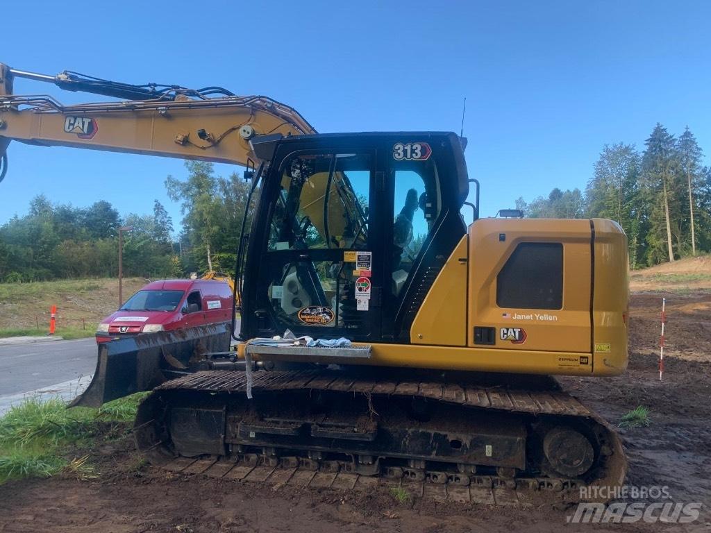 CAT 313 Escavadeiras de esteiras