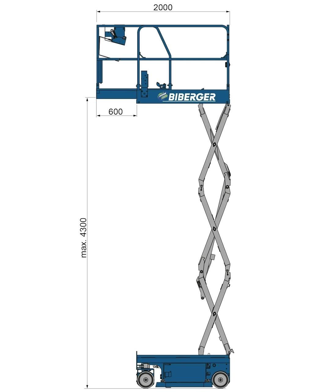 Genie GS 1432m Elevadores de tesoura
