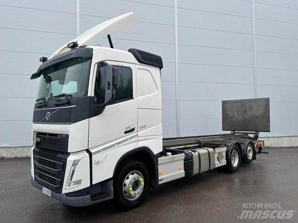 Volvo FH Camiões caixa desmontável com elevador de cabo