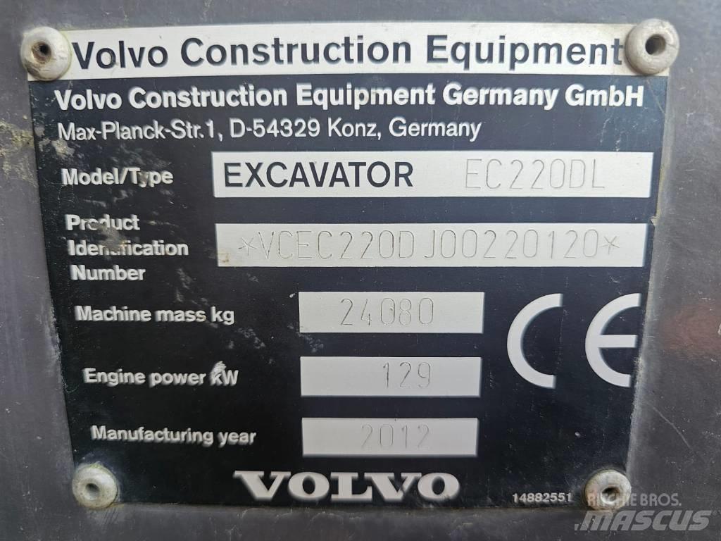 Volvo EC 220 DL Escavadeiras de esteiras