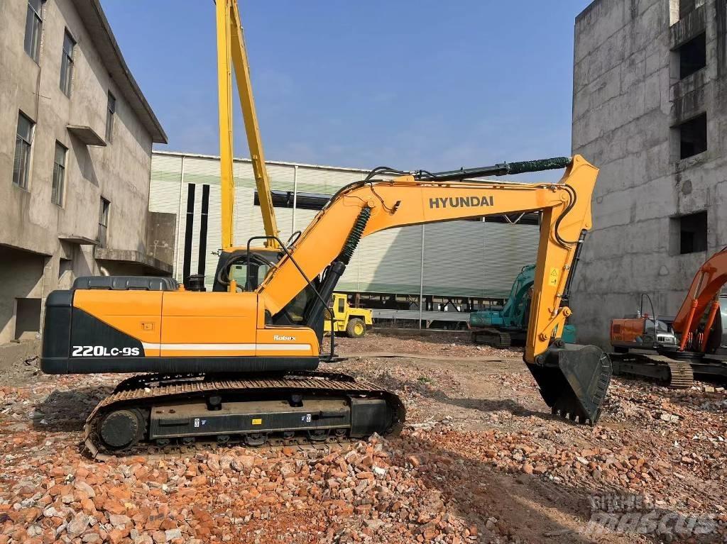 Hyundai R220 Escavadeiras de esteiras